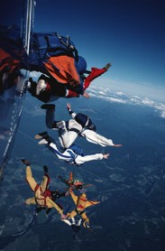 Skydiving, Parachuting (not to mention Soaring, Hang Gliding, Paragliding) Schools and Centers!